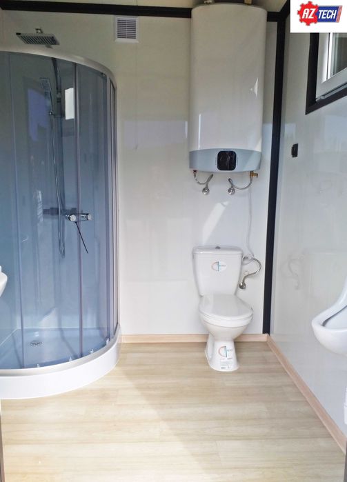 Kontener sanitarny 2,2 x 2,2 m z dostawą