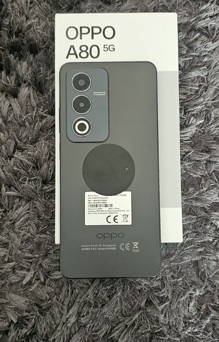 Oppo A80 fatura e garantia 5G