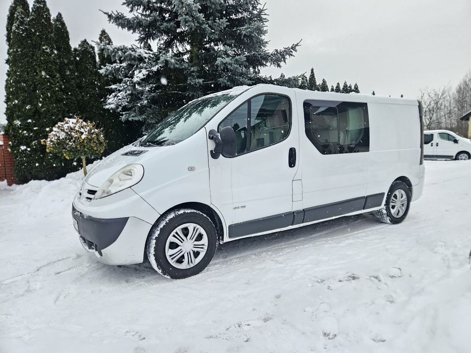 Renault Trafic Sprowadzony#Zarejestrowany#UdokumentowanyNiskiPrzebieg#Long#BogataWers