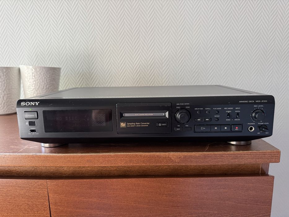 Odtwarzacz Sony minidisc MDS JE-500