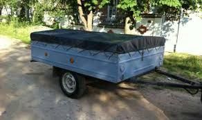 Тент новый ПВХ на легковой прицеп ММЗ-8102, Зубренок, КрАЗ,