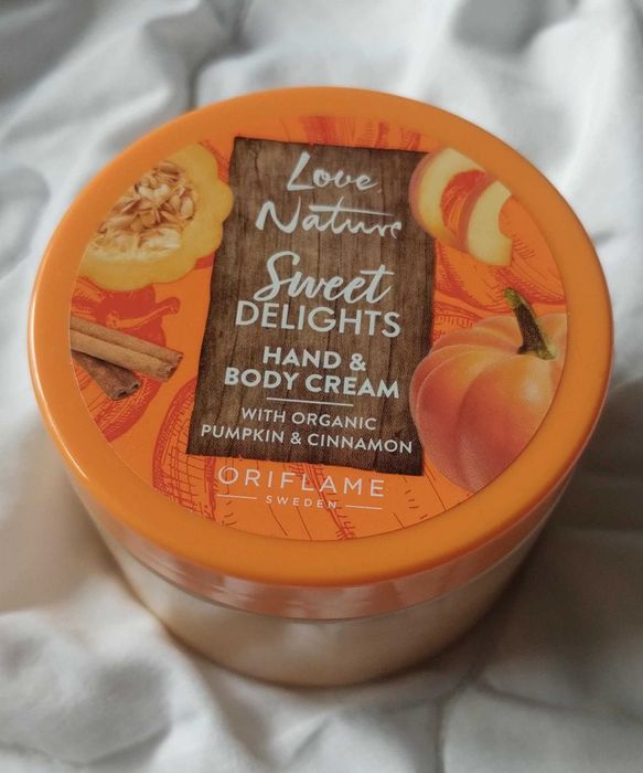 Oriflame Sweet Delights 150 ml nowy krem do ciała, fabrycznie zapakowany