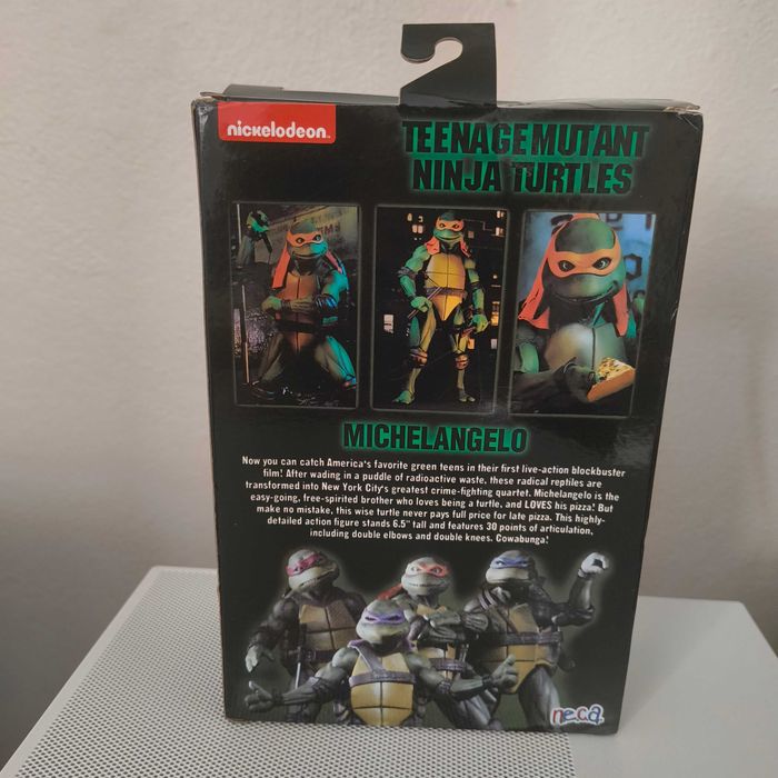 Figura Tartaruga Ninja Michelangelo