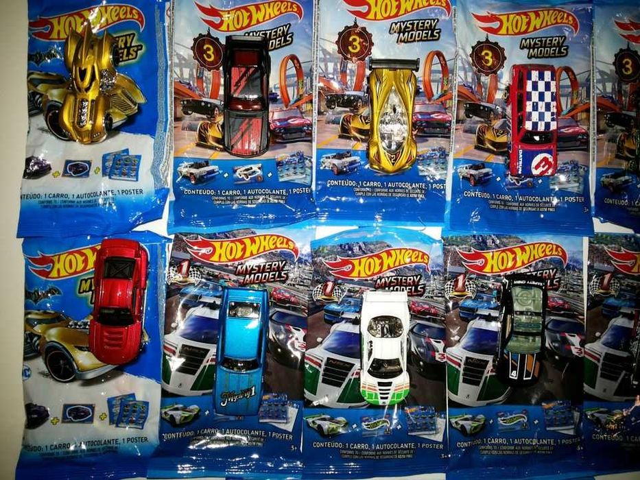 Hot Wheels Mystery Models - Carros Miniaturas escala 1/64