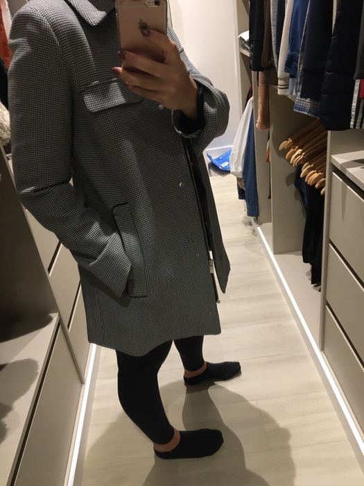 Sobretudo em pied de poule