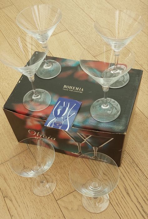 Бокалы для мартини BOHEMIA (Чехия)