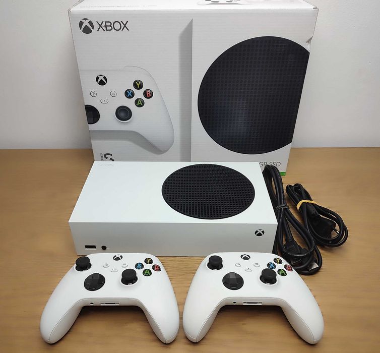 Konsola Xbox Series S - 2 x Pad - Okablowanie - Gwarancja