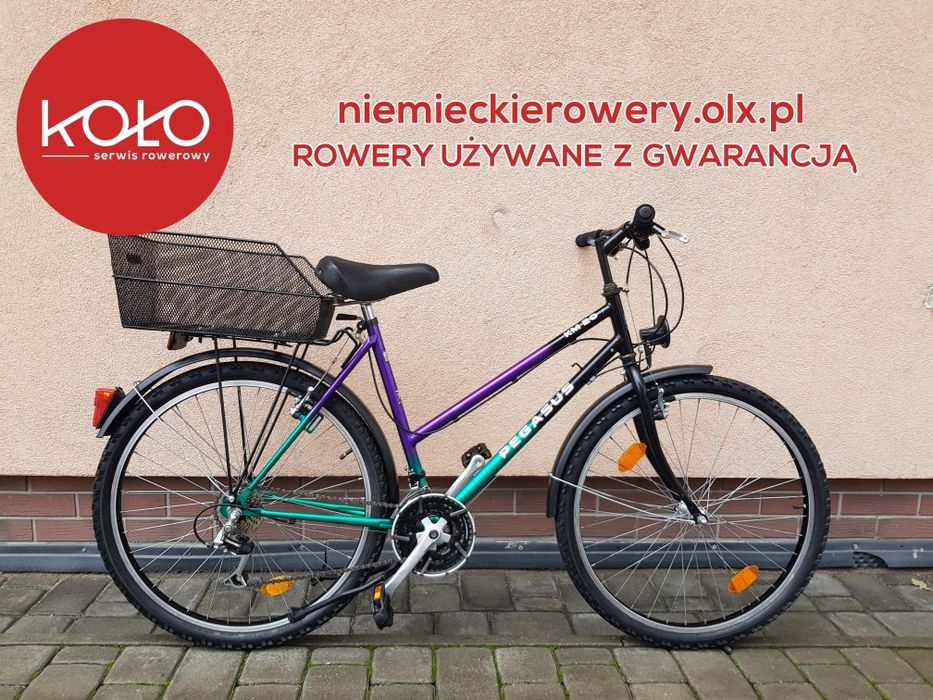 Rower damski damka PEGASUS koła 26 SHIMANO ALIVIO okazja rabat WYSYŁKA