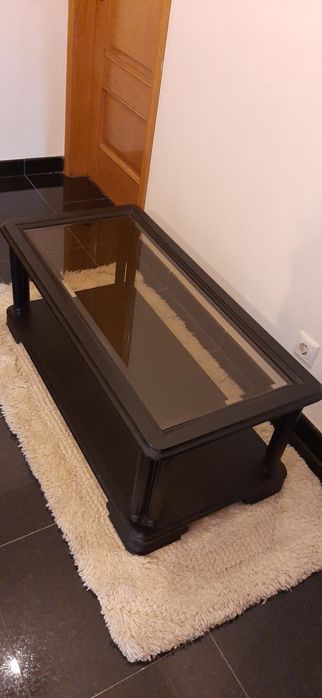 Price Reduction: Side Table with Glass Top64751665117825122