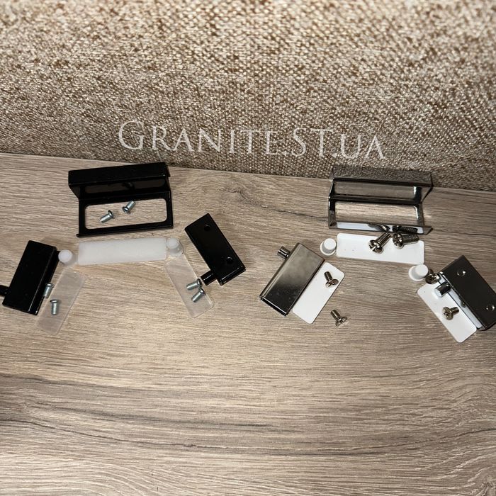 Комплект фурнітура для скла/ручка для скла/склотримач/кріплення