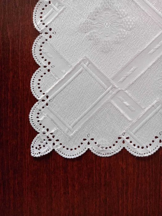 Bieżnik biały 102x45cm