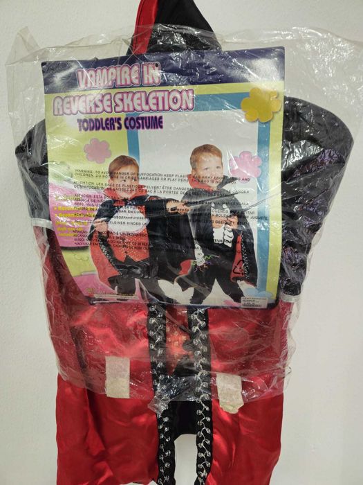 Disfarce de Carnaval - Vampiro 2/4 anos