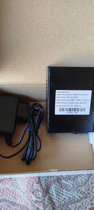 SFP Модуль Foxgate 20км. Медиаконвектор 10/100М