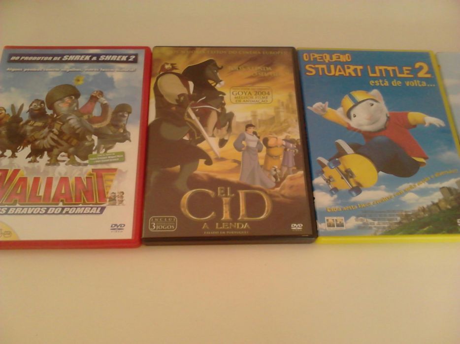 Vários Filmes infantis em bom estado