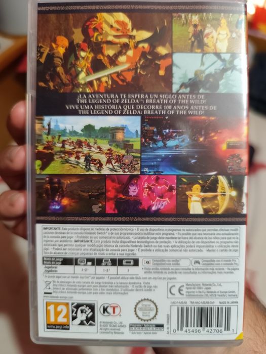 Jogo legend of Zelda: hyrule warriors - Nintendo Switch