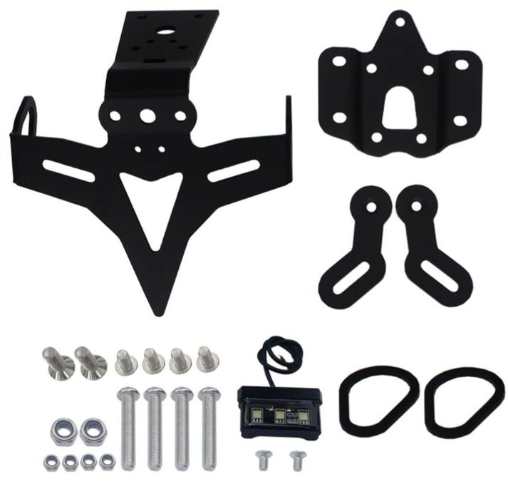 Krótkie mocowanie tablicy Yamaha mt 07 fz 2013 -2023 + kierunkowskazy