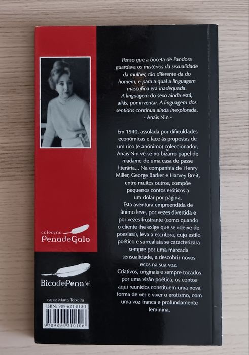 Anaïs Nin, Passarinhos