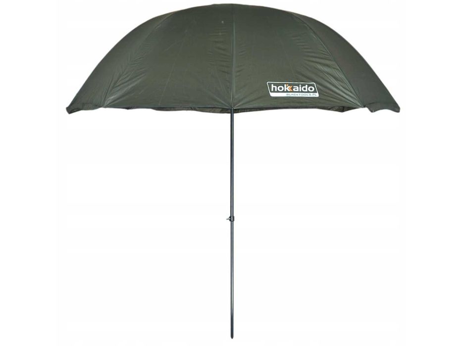 Parasol Wędkarski 220 cm Namiot na Ryby 2w1 z Boczną Osłoną 3/4