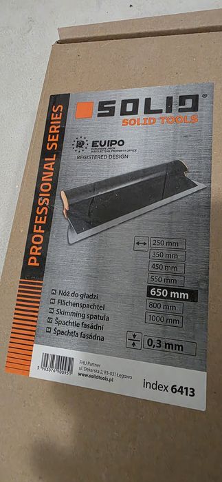 Szpachla Nóź do gładzi 65cm Solid