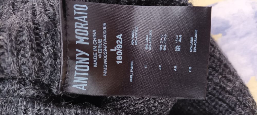Camisola Nova Antony Morato