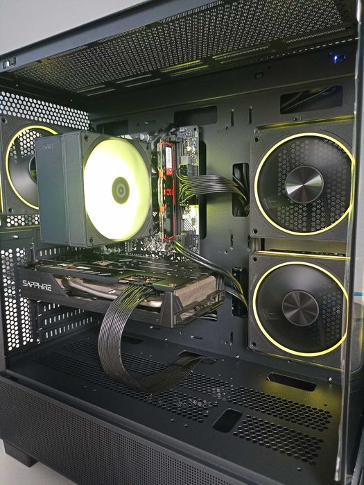 NOWY Komputer Ryzen 7 2700x ,RX 5700 xt 8gb ,16gb DDR4,Dysk SSD WIN11