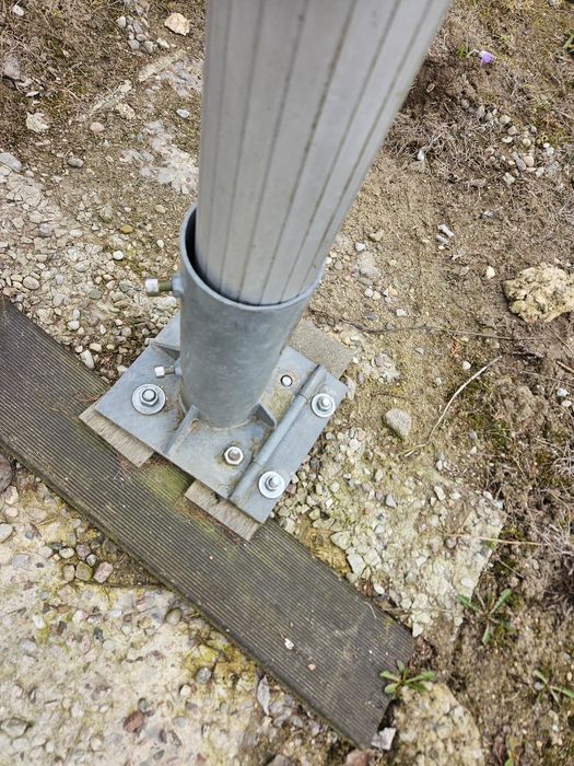 Solero  aluminiowy stelaż parasola