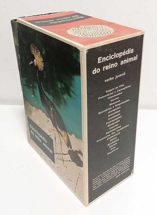 Enciclopédia do Reino Animal (8 volumes + caixa). 1967