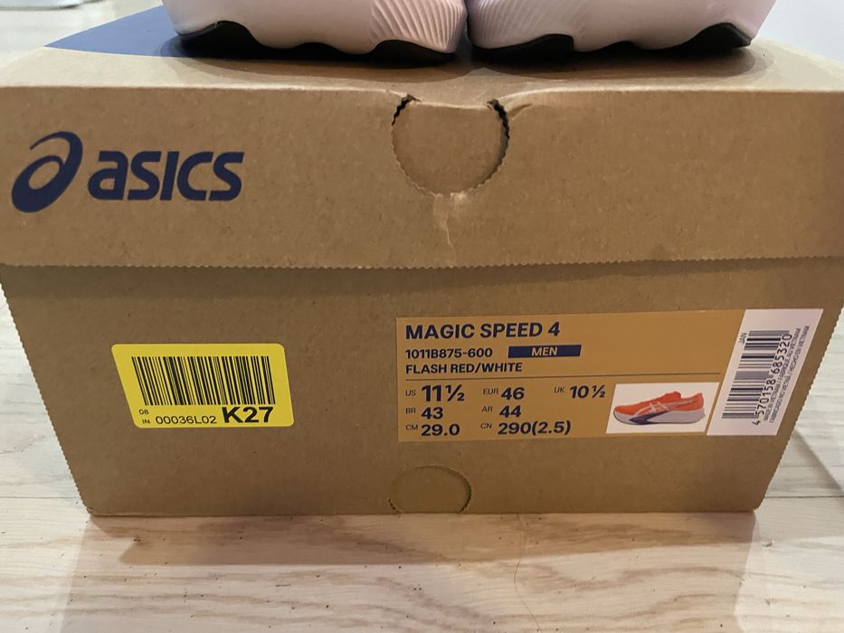 Asics Magic Speed 4 (46 EU/29 cm)
