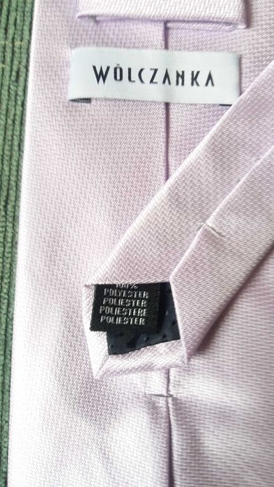 Modny elegancki krawat - jedwab, microfibra