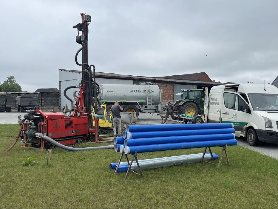 Wiercenie Studni Odwierty Studnie Głębinowe, Pompy Ciepła