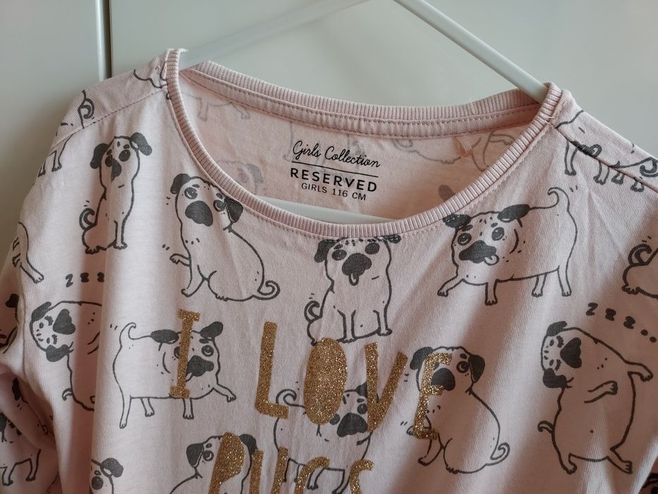 J.nowe 110 Reserved zestaw sukienki buldog