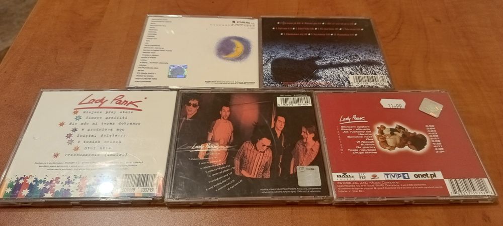 płyty CD lady pank