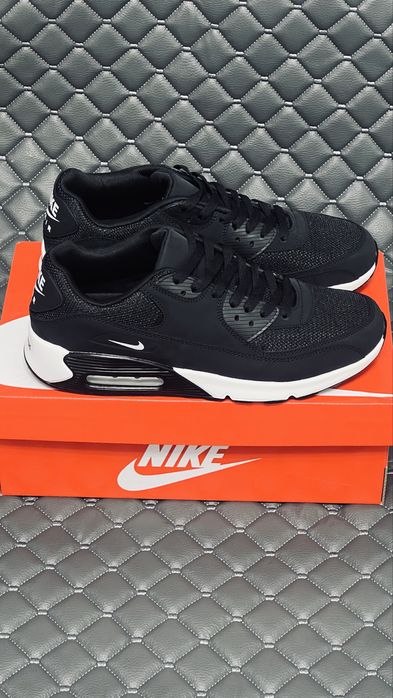 Мужские кроссовки Найк 90 Nike Air Max 90 premium nubuk