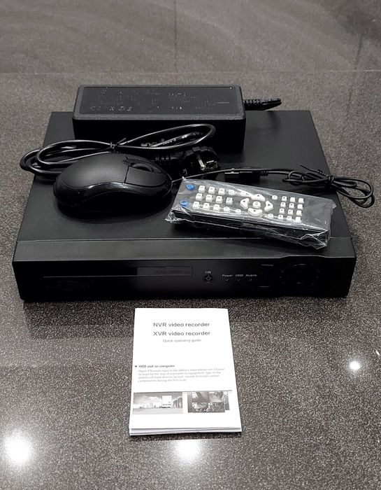 Nowy Rejestrator Monitoringu IP 8 kamer PoE – Kompletny Zestaw
