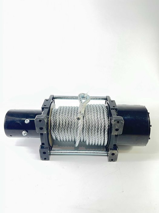 Електрична лебідка 26000 lb / 11793 кг 12V промислова, сталевий трос