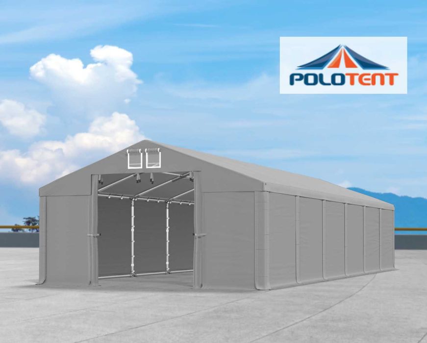 Namiot magazynowy Hala przemysłowa Wiata całoroczna 8x12x2m W MSD