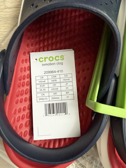 Crocs 38-39р, 25 см по крапка, m6w8