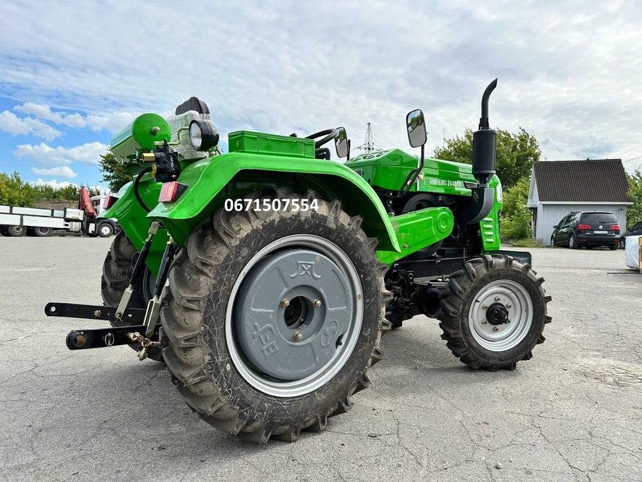 Мінітрактор Shifeng 244 BFU пасовий повний привід 4х4 Примусова гідравліка Безкоштовна доставка