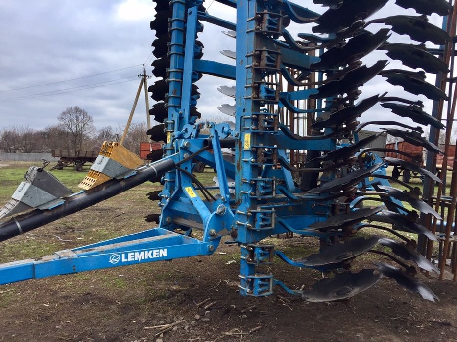 Lemken Rubin 9/600 Услуги Дисковковки Пахоты Kverneland