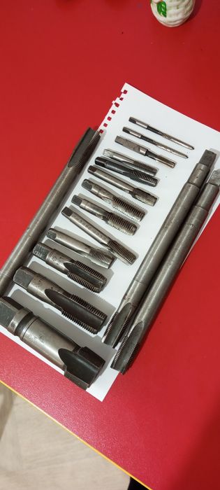 метчики СССР.  М36*1 Р18, труб 5/8, М27х2, М20х1.5, М14*1,5, М14*2,