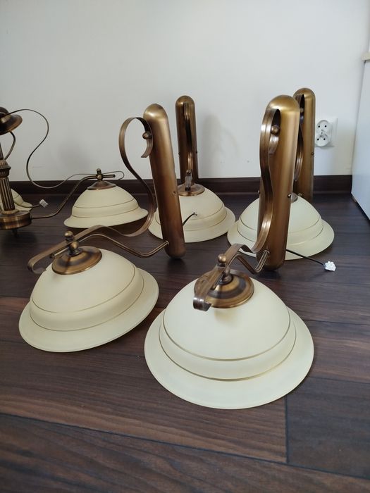 Lampy do salonu zestaw