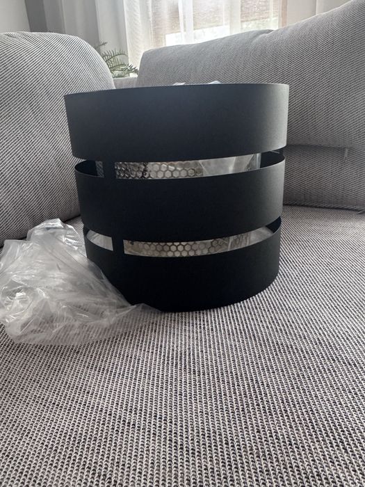 Lampa sufitowa zloto czarna