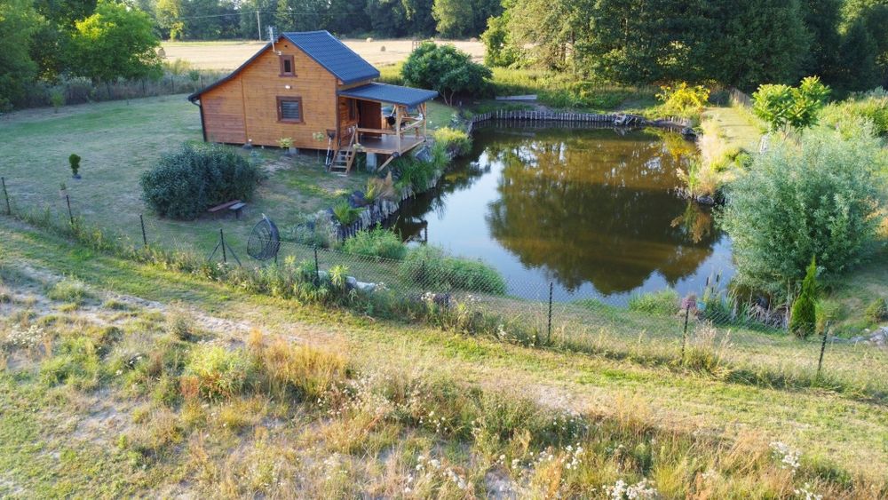 RANCZO. Domek 6 osobowy (5 stawów) 2km od jeziora FIRLEJ
