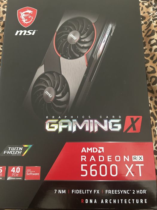 MSI Radeon RX 5600 XT Gaming X 6GB