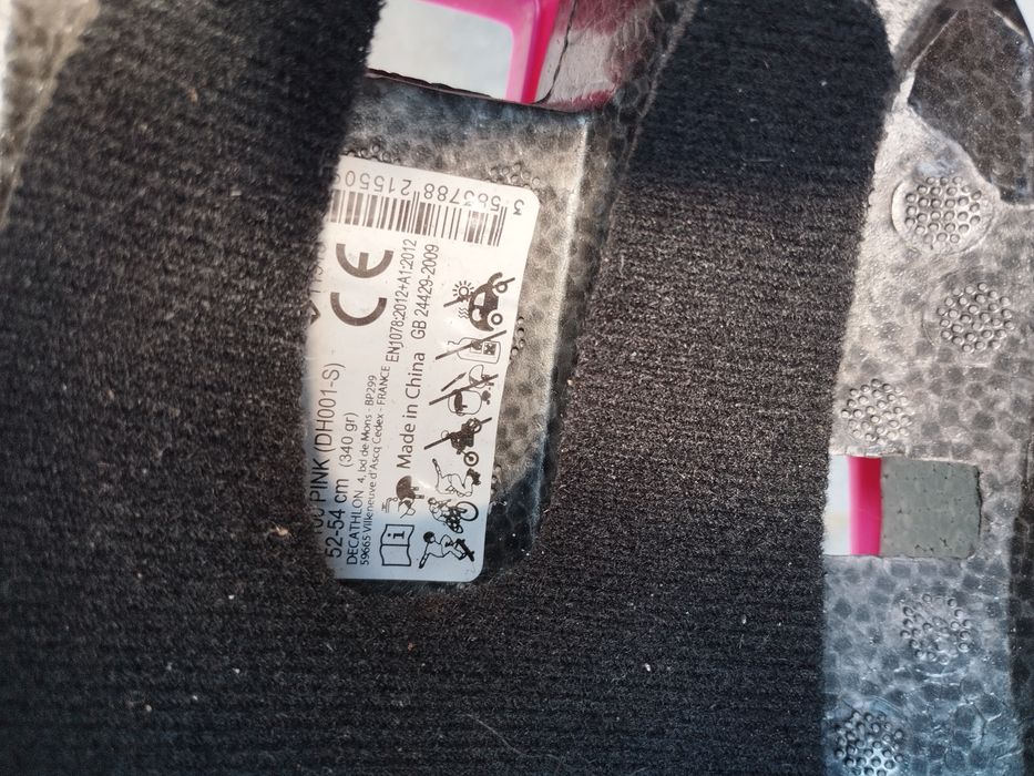 Kask dziewczęcy Decathlon