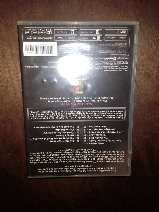 DVD Sinead O'Connor live in Dublin