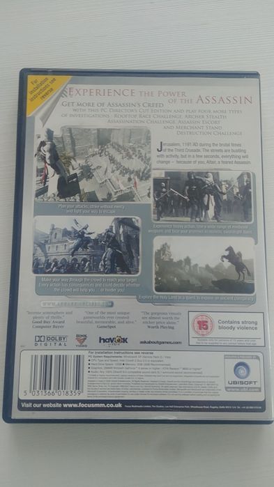 Assassins Creed. PC DVD-ROM