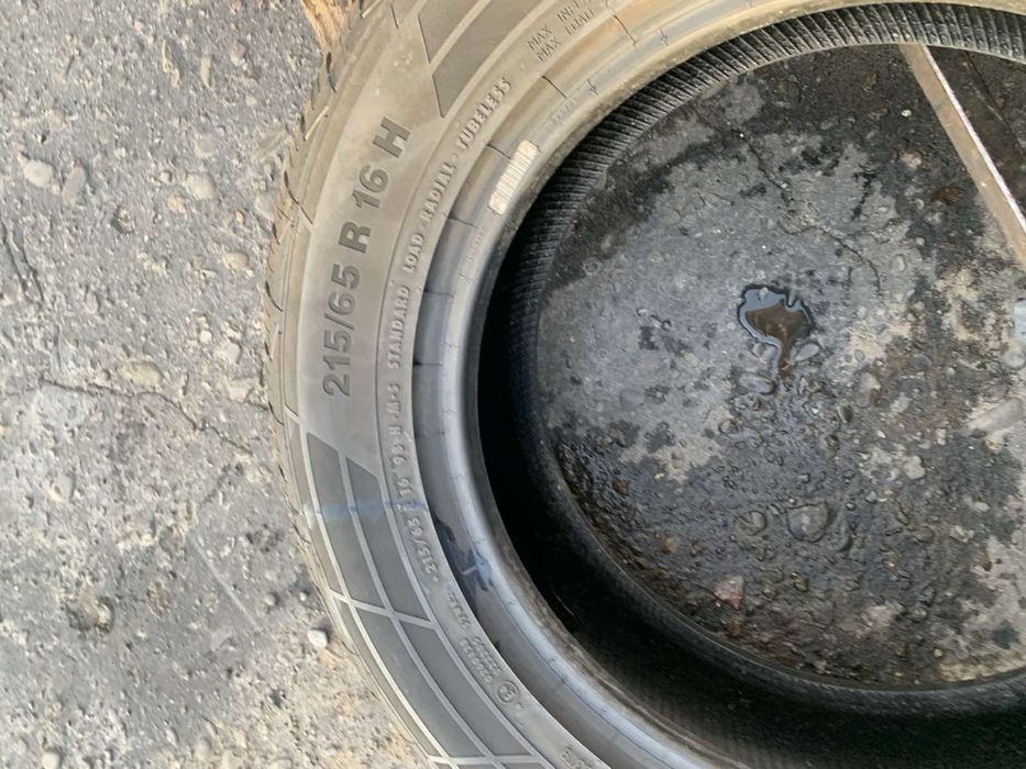 Шини 215/65 R16 Continental пара 2024 рік 7 мм