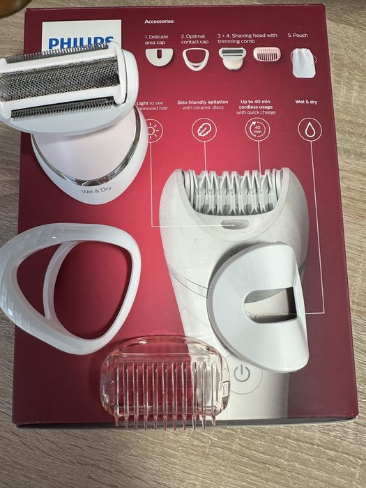 Насадки до депілятора Philips