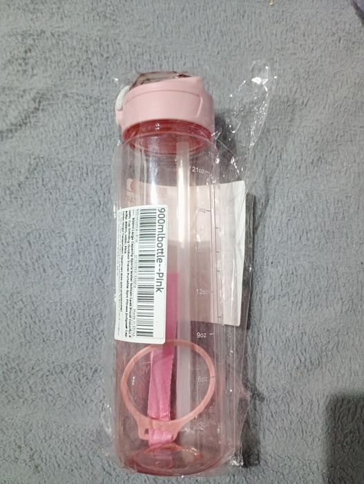 Bidon 900ml ze słomką